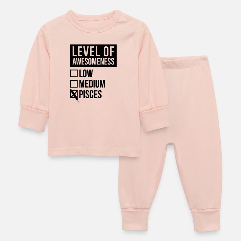Poissons - Pyjama Bébé - rose cristal