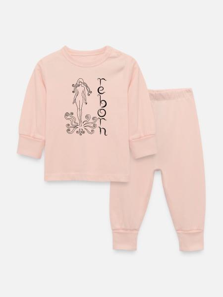 Renaissance - Baby Schlafanzug - Kristallrosa