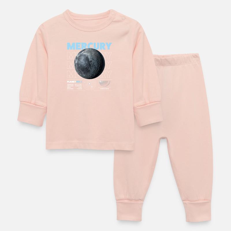 Détails Merkur - Pyjama Bébé - rose cristal