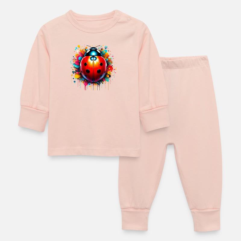 Coccinelle - Pyjama Bébé - rose cristal