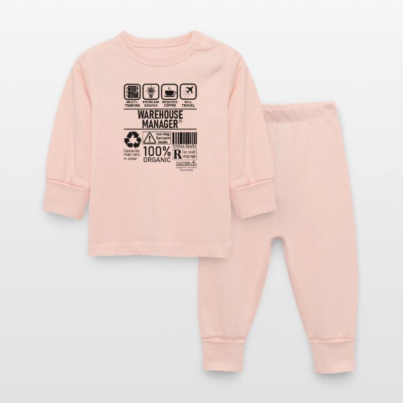 Warehouse Manager multi tasking problem solving Baby Sleepsuit