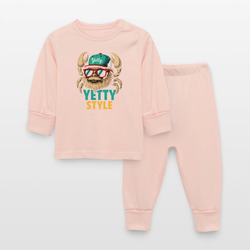 Graphisme Yeti Style Yetty Pyjama Bébé
