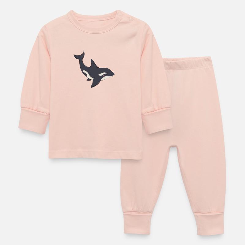 Orque - Pyjama Bébé - rose cristal