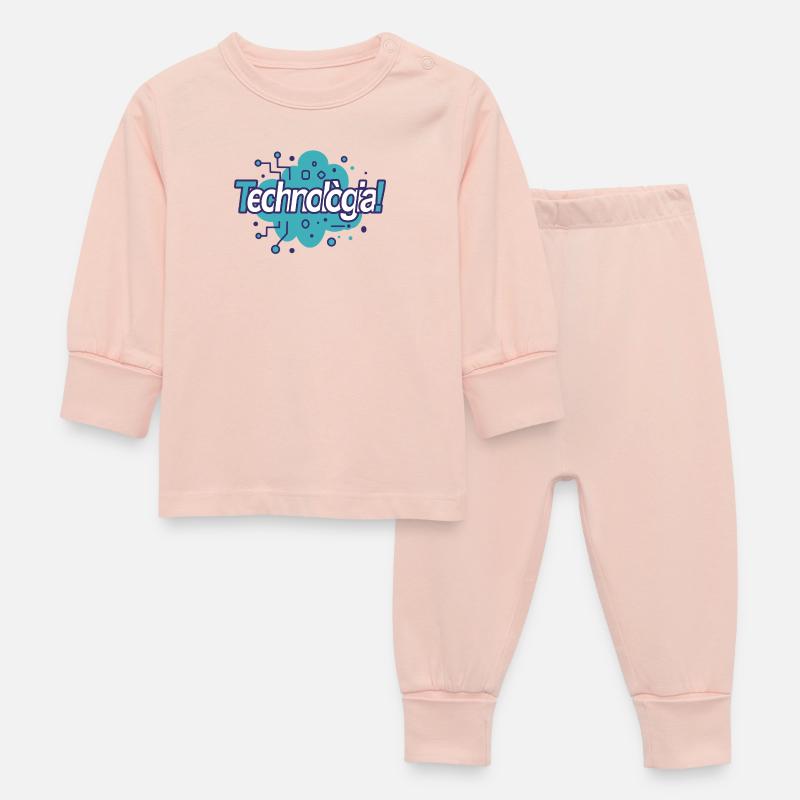 Technologie - Pyjama Bébé - rose cristal
