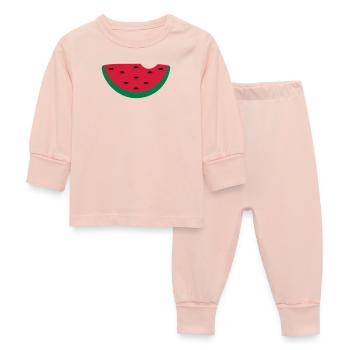 melon - Pyjama Bébé - rose cristal - Devant
