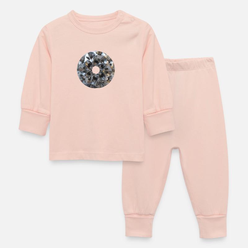 titane - Pyjama Bébé - rose cristal