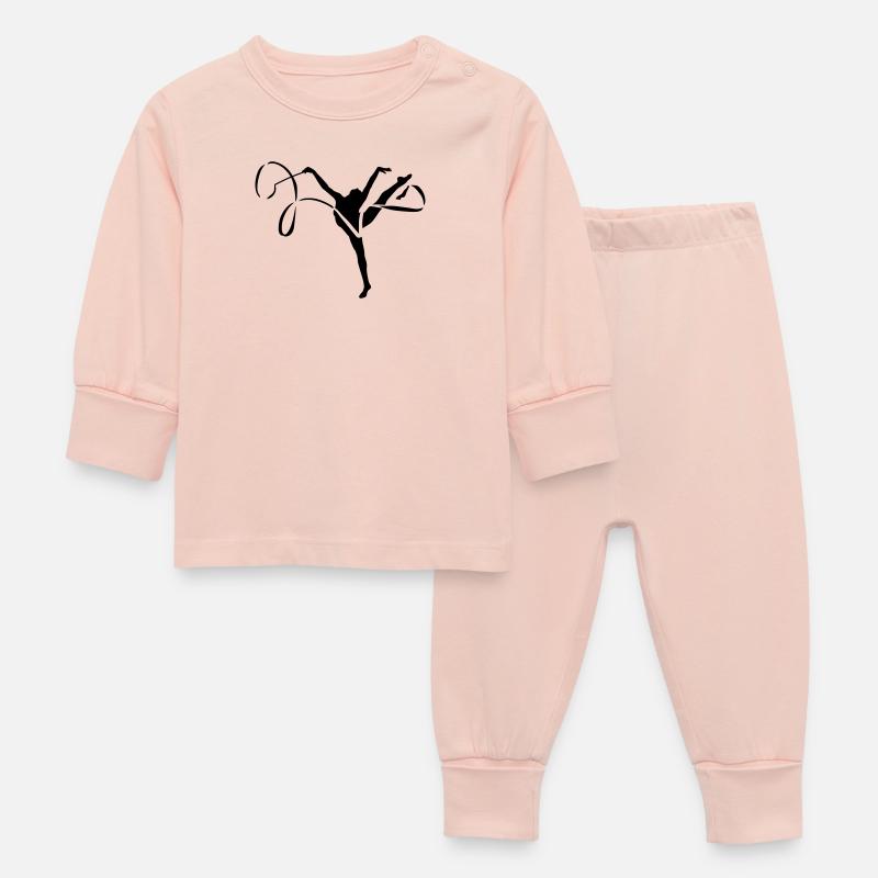 Bande de gymnastique - Pyjama Bébé - rose cristal