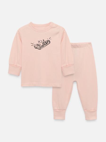 It's a wrap - Baby Schlafanzug - Kristallrosa