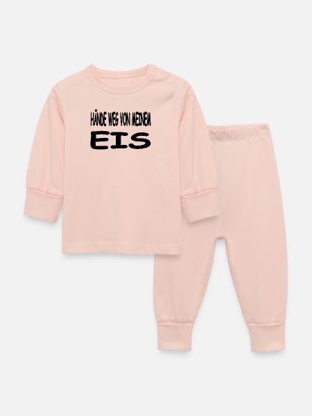 Eis - Baby Schlafanzug - Kristallrosa