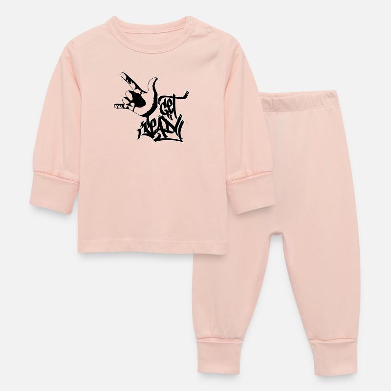 Prépare-toi - Pyjama Bébé - rose cristal