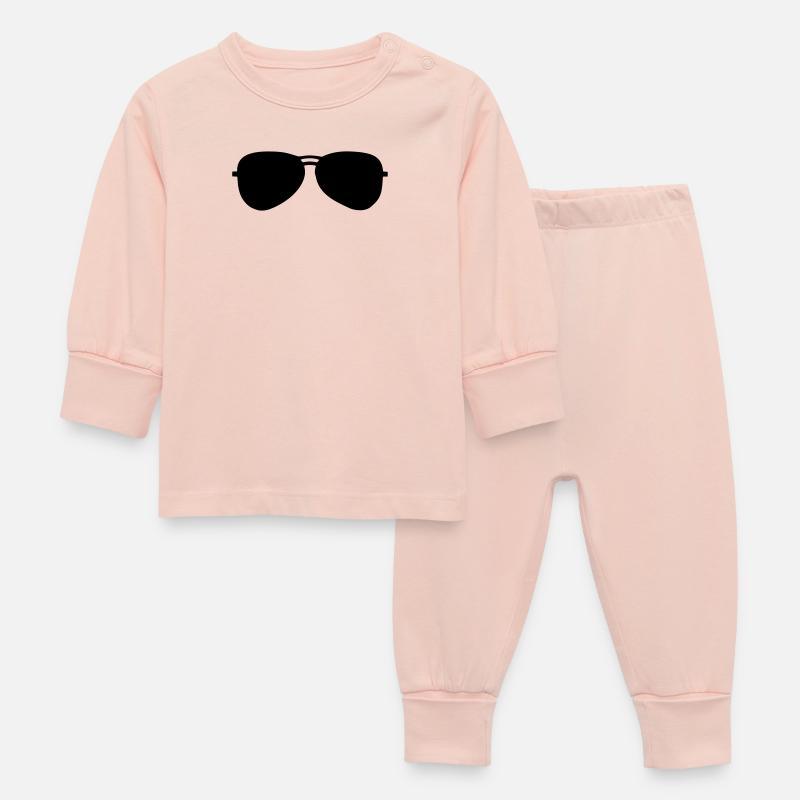 Sunglasses - Baby Schlafanzug - Kristallrosa