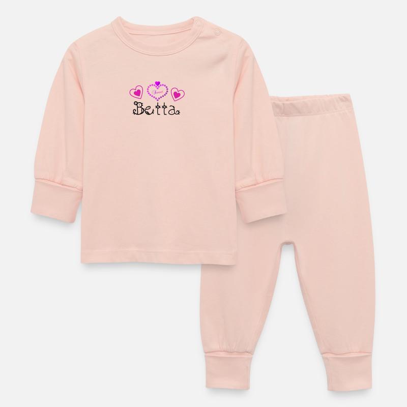 Bella - Pyjama Bébé - rose cristal
