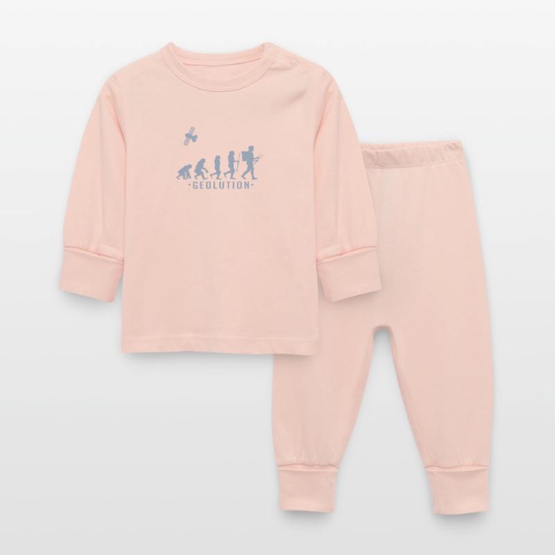 Geocaching evolution Chemise Geolution Pyjama Bébé