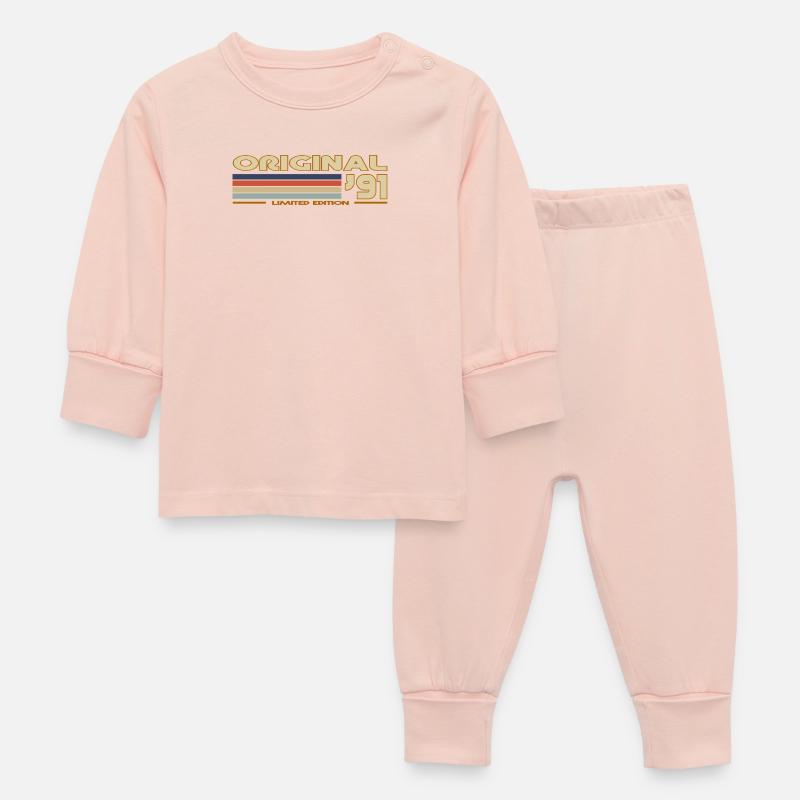 1991 - Pyjama Bébé - rose cristal