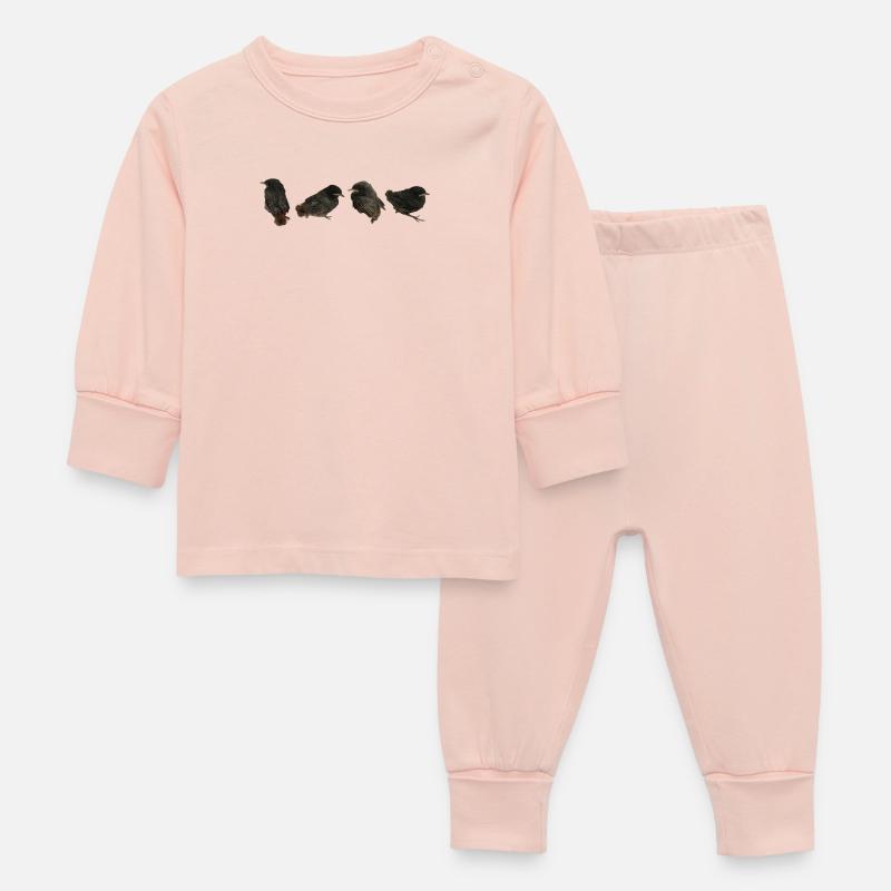 Succursales maison redstart - Pyjama Bébé - rose cristal