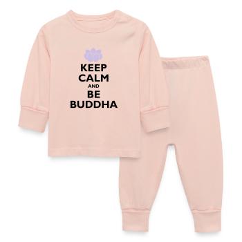 be buddha - Pyjama Bébé - rose cristal - Devant