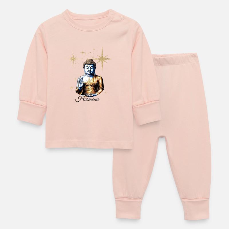 Harmonie - Pyjama Bébé - rose cristal