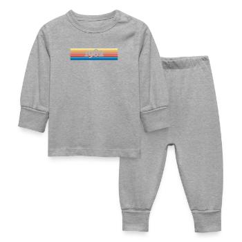 1982 - Pyjama Bébé - gris chiné - Devant