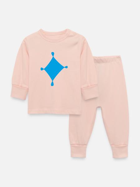karo - Baby Schlafanzug - Kristallrosa