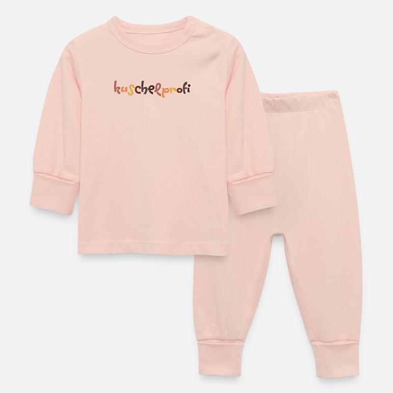 Kuschelprofi Essentials - Starter Edition - Baby Schlafanzug - Kristallrosa