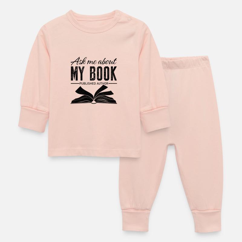 Interrogez-moi sur l’auteur de mon livre publié - Pyjama Bébé - rose cristal