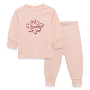 Cadeau de 10e anniversaire, 10 ans, pour garçons et filles - Pyjama Bébé - rose cristal - Devant