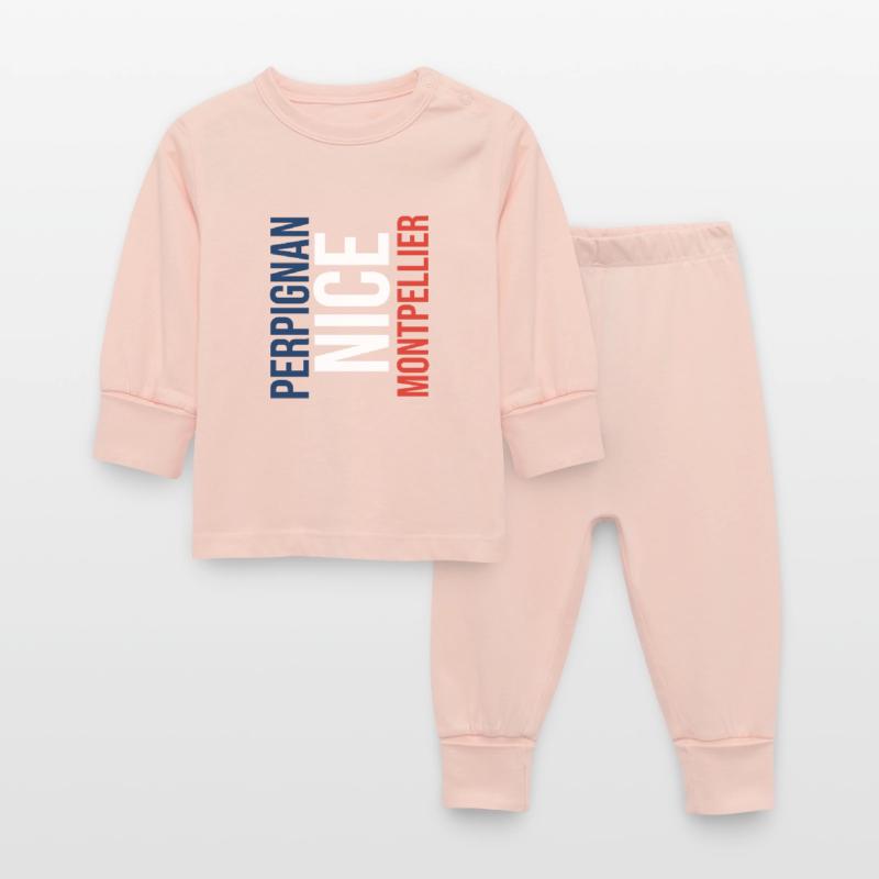 Perpignan Nice Montpellier Pull Pull Pyjama Bébé