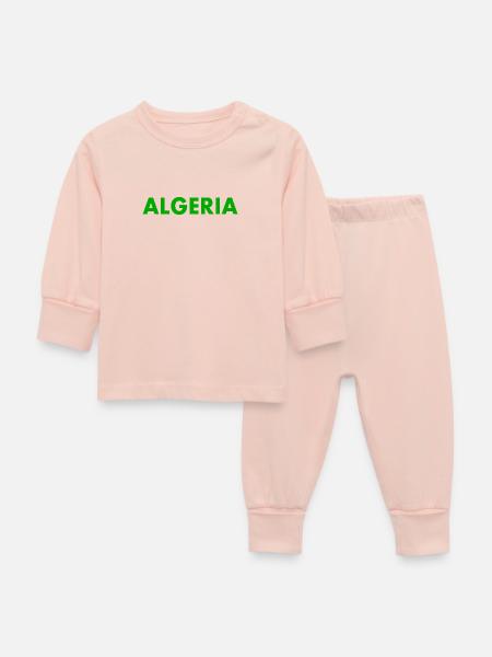Algerien - Baby Schlafanzug - Kristallrosa