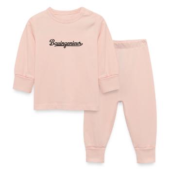 Civil engineer - Baby Sleepsuit - crystal pink - Front