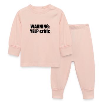 AVERTISSEMENT: critique YELP - Pyjama Bébé - rose cristal - Devant