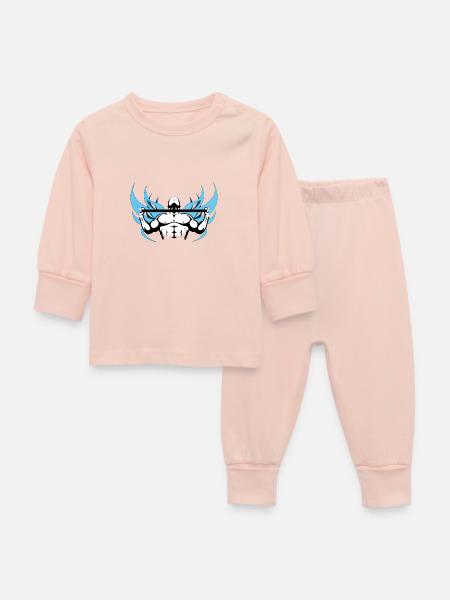 Straße Training - Baby Schlafanzug - Kristallrosa
