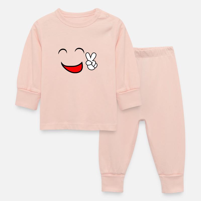 comic 3 - Pyjama Bébé - rose cristal