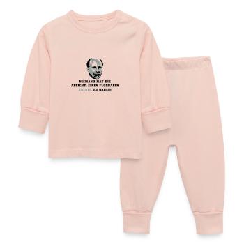 Berlin Airport - Baby Sleepsuit - crystal pink - Front