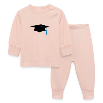 graduation - Baby Sleepsuit - crystal pink - Front