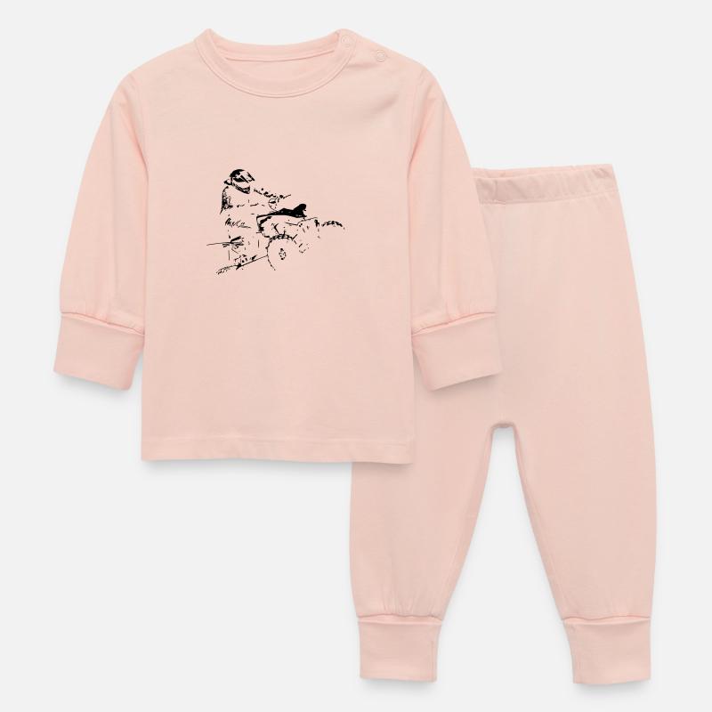 Quadbike - Pyjama Bébé - rose cristal