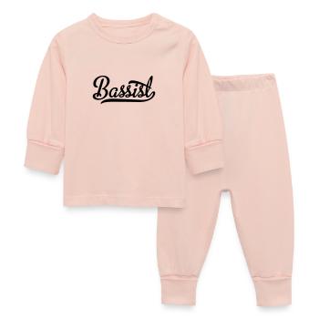 Bassiste - Pyjama Bébé - rose cristal - Devant