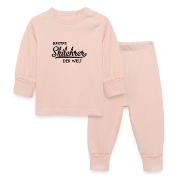Bester Skilehrer - Baby Schlafanzug - Kristallrosa - Vorne