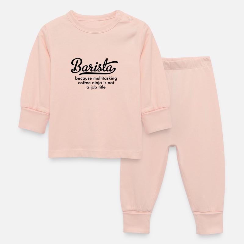 Barista - Pyjama Bébé - rose cristal