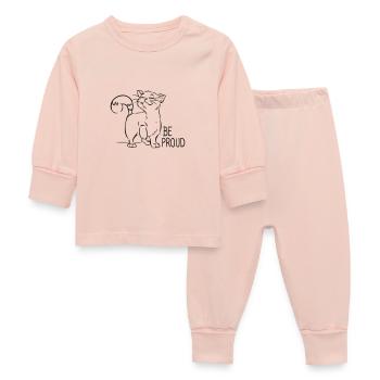 Cat Lower Austria Pride BE PROUD - Baby Sleepsuit - crystal pink - Front