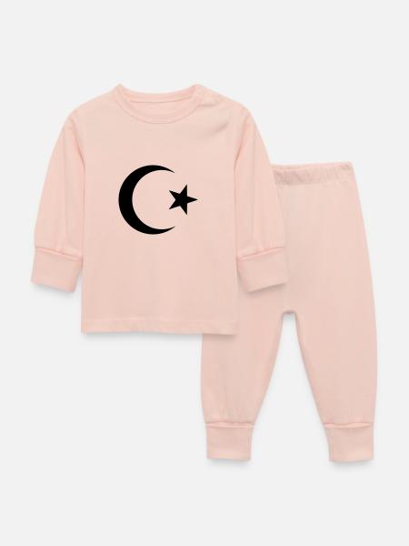 Islam - Baby Schlafanzug - Kristallrosa