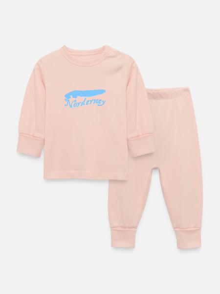 Norderney Tattoo - Baby Schlafanzug - Kristallrosa