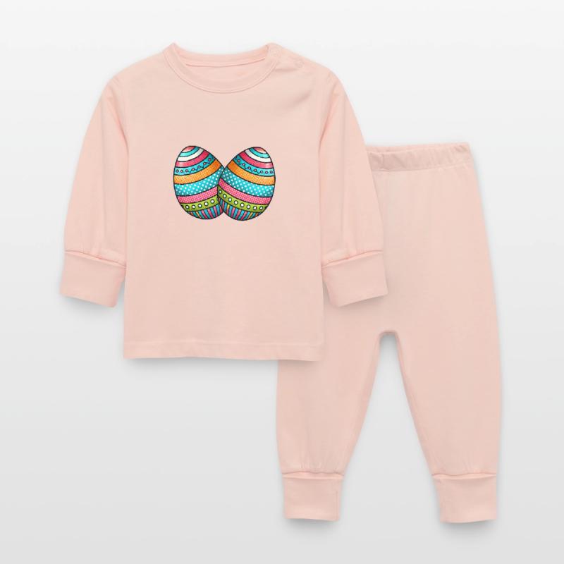 Egg Easter Egg 2 Baby Sleepsuit