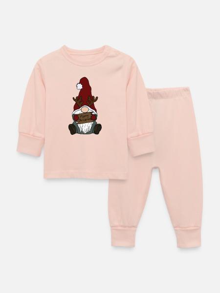 Wichtel - Baby Schlafanzug - Kristallrosa