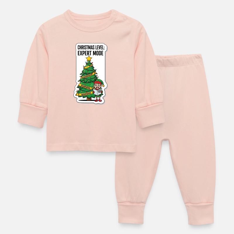 Mode Expert niveau de Noël - Pyjama Bébé - rose cristal