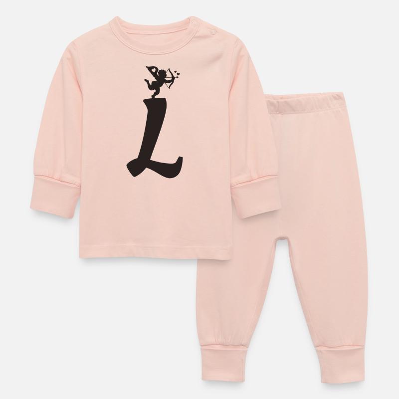 L - Pyjama Bébé - rose cristal