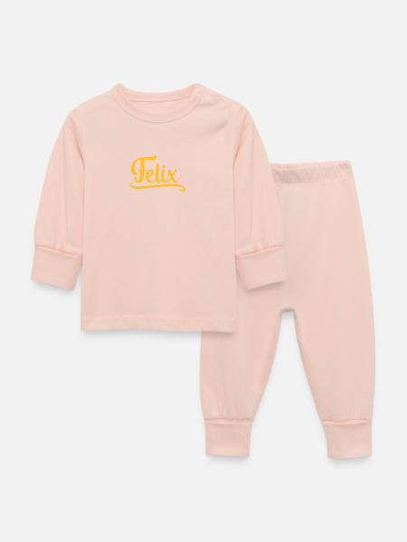 (felix) - Baby Schlafanzug - Kristallrosa