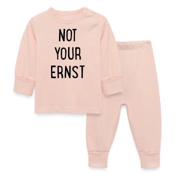 Not your Ernst - Baby Schlafanzug - Kristallrosa - Vorne