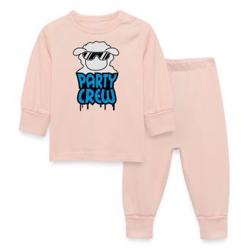 Party Crew Sheep - Pyjama Bébé - rose cristal - Devant