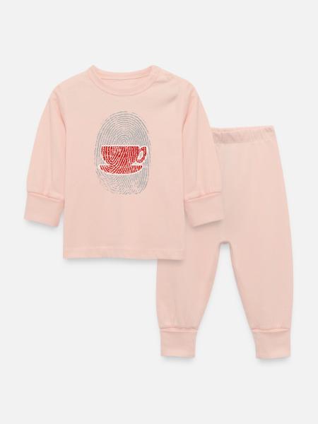 Kaffeetrinker Kaffee Kaffeeliebhaber Kaffeetasse - Baby Schlafanzug - Kristallrosa