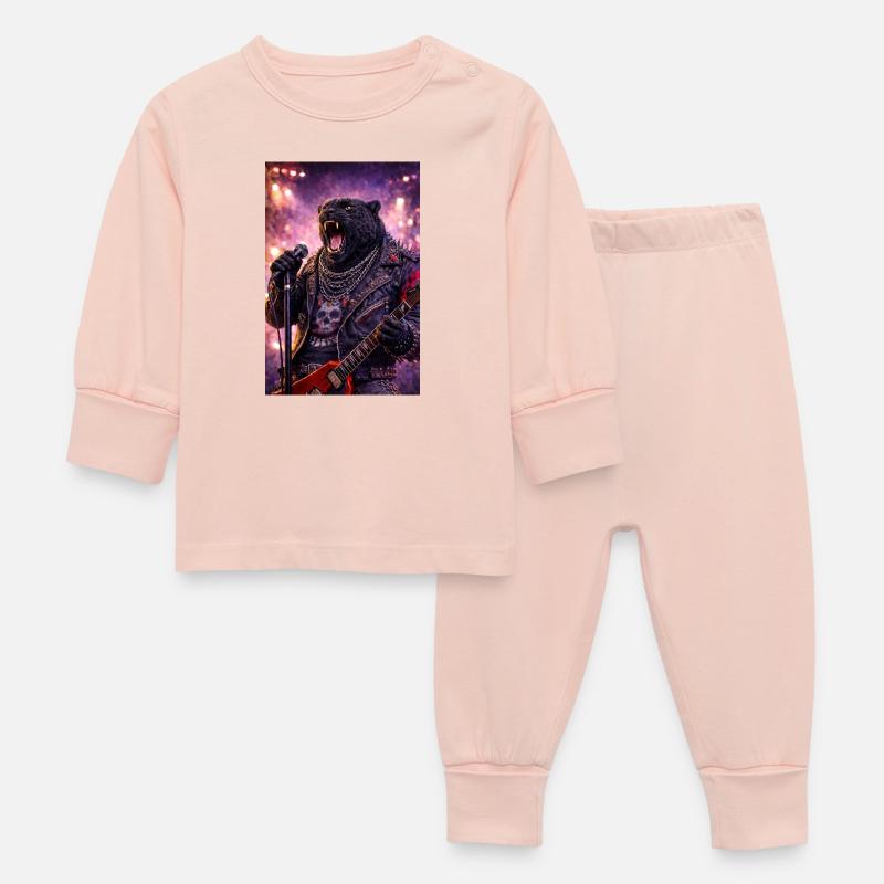 RockyZoo9 - Pyjama Bébé - rose cristal